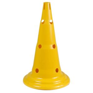 063334-jaune-cone-multijeux-50cm-12-trous-jaune