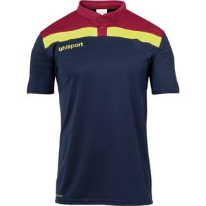 100221313-maillot-uhlsport-offense-23-bleu-marine-rouge-bordeaux-jaune-paille