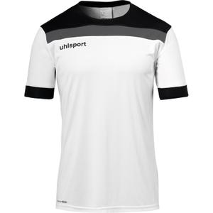 100380402-polo-uhlsport-offense-23-blanc-noir-gris-fonce