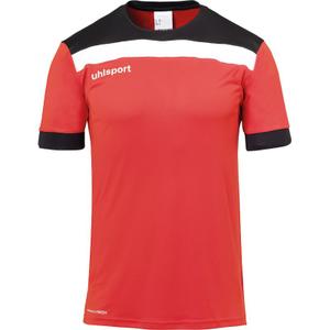 100380404-polo-uhlsport-offense-23-rouge-noir-blanc