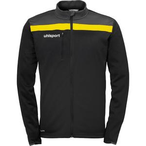100519807-veste-uhlsport-offense-23-poly-noir-gris-fonce-jaune-citron