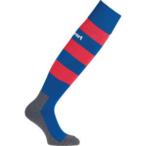 100610003-chaussettes-uhlsport-team-pro-essential-stripe-bleu-azur-rouge
