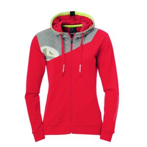 200219703-veste-a-capuche-femme-kempa-core-2-0-rouge-gris