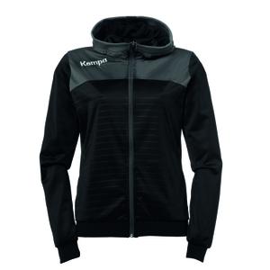 200225701-veste-a-capuche-kempa-femme-emotion-2-0-noir-gris