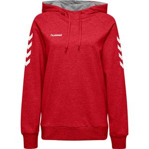 203510-3062-sweatshirt-femme-a-capuche-hummel-hmlgo-cotton-rouge