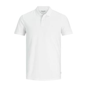 polo-jack-jones-basic-blanc