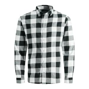 chemise-jack-jones-egingham-twill-blanc