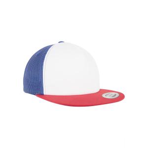 6005fw-01530-casquette-flexfit-foam-with-white-front-rouge-blanc-bleu-royal-tu