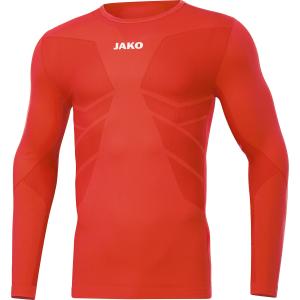 6455-u-18-maillot-jako-comfort-2-0-rouge-fluo