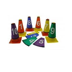 099208-caches-cones-numerotes-x10-multi-couleur