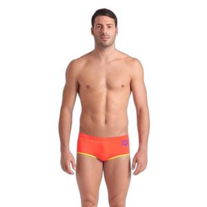 008549-969-slip-de-bain-taille-basse-arena-one-big-log-bright-coral-soft-vert