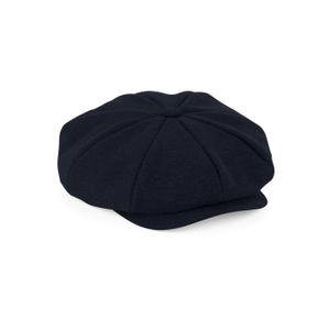b628-navyherringbone-casquette-beechfield-gavoche-heritage-navy-herringbone