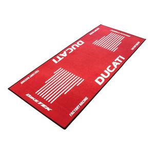 grgmat41-tapis-environnemental-biketek-series-3-ducati-logo-rouge-blanc-190x80-cm