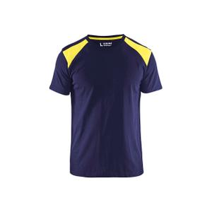 337910428833-3379-t-shirt-bicolore-blaklader-marine-jaune-fluo