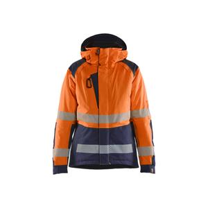 445619875389-4456-veste-impermeable-femme-blaklader-hi-vis-orange-marine