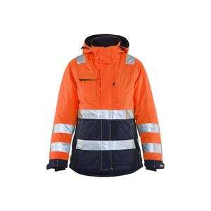 487219875389-4872-veste-impermeable-doublee-reflechissante-femme-blaklader-orange-fluo-marine