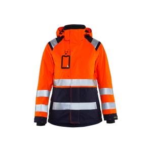 490419875389-4904-veste-reflechissante-hardshell-femme-blaklader-evolution-orange-fluo-marine