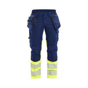 703011498933-7030-pantalon-de-travail-haute-visibilite-stretch-femme-blaklader-marine-jaune