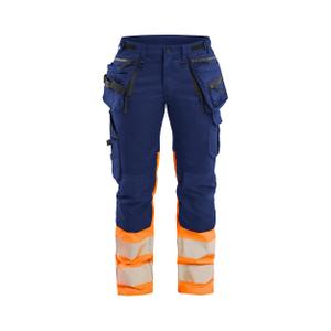703011498953-7030-pantalon-de-travail-haute-visibilite-stretch-femme-blaklader-marine-orange