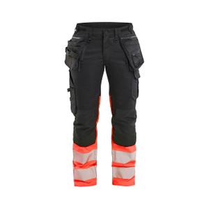 703011499955-7030-pantalon-de-travail-haute-visibilite-stretch-femme-blaklader-noir-rouge-fluo