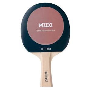 t1102-raquette-de-tennis-de-table-butterfly-bat-midi-rouge-noir-21-5x12-5-cm