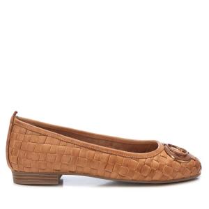 16216901-ballerines-design-entrelace-femme-carmela-marron