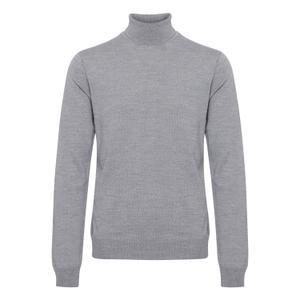 501483-50813-pull-col-roule-casual-friday-konrad-light-grey-melange