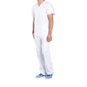 chwwe670-white-t-shirt-col-v-cherokee-wht