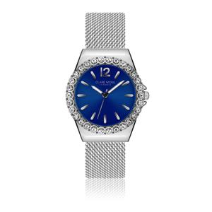 cma5-b018s-montre-femme-clare-moss-opera-mesh-silver-blue-sunray-36-mm