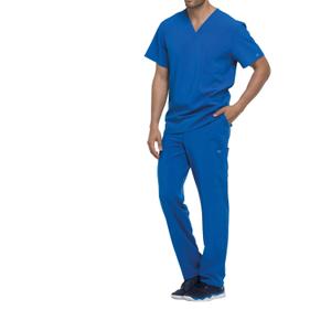 dke645-royal-t-shirt-col-v-dickies-medical-royal-blue