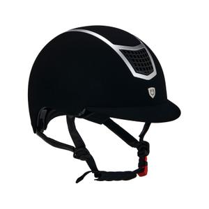 etu00004-black-silver-casque-d-equitation-equestro-modello-eclipse-plain-velvet-black-silver