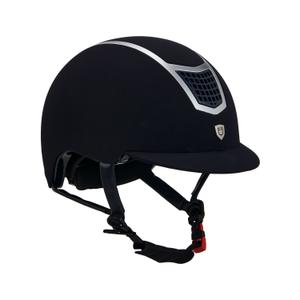 etu00004-navy-silver-casque-d-equitation-equestro-eclipse-plain-velvet-navy-argente