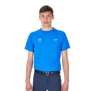 lfetm00017-azzurro-savoia-19-4150-t-shirt-equestro-x-fise-azzurro-savoia