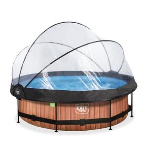 30-32-10-10-piscine-avec-pompe-filtrante-et-dome-enfant-exit-toys-wood-300-x-76-cm-marron-tu