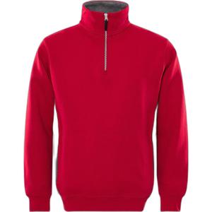 100209-331-sweatshirt-1-2-zip-fristads-1705-df-rouge