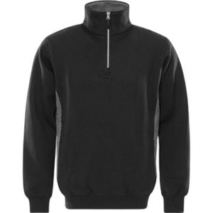 100209-940-sweatshirt-1-2-zip-fristads-1705-df-noir