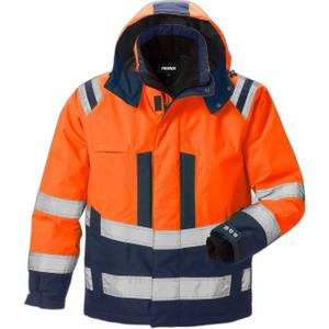 119626-271-veste-de-travail-fristads-airtech-classe-3-4035-gtt-orange-haute-visibilite-bleu-marine