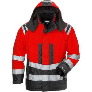 126547-396-veste-de-travail-femme-fristads-airtech-classe-3-4037-gtt-rouge-haute-visibilite-noir