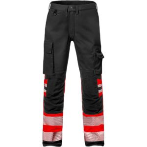 127731-396-pantalon-de-travail-haute-visibilite-classe-1-fristads-2705-plu-rouge-haute-visibilite-noir