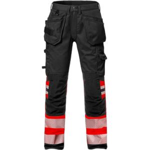 127732-396-pantalon-de-travail-haute-visibilite-classe-1-fristads-outdoor-2706-plu-rouge-haute-visibilite-noir