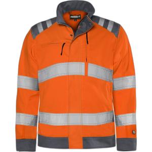 131976-286-veste-reflechissante-klasse-3-fristads-green-4067-gplu-orange-haute-visibilite-gris