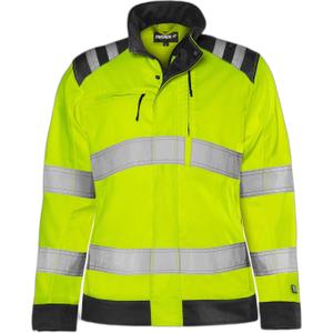 131984-196-veste-reflechissante-classe-3-femme-fristads-green-4068-gplu-jaune-haute-visibilite-noir