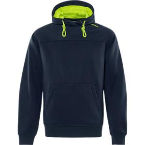 301425-557-sweatshirt-a-capuche-zippe-fristads-7551-gsm-bleu-marine-fonce-jaune
