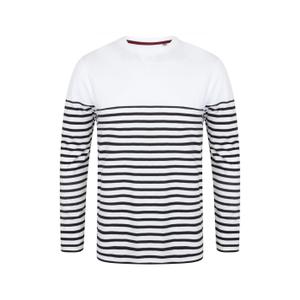 fr134-white-navy-t-shirt-breton-manches-longues-front-row-white-navy