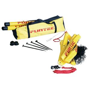 v1832-set-de-volleyball-funtec-beach-champ-jaune-8-5-m