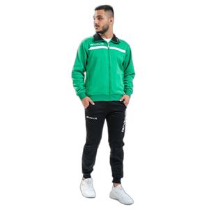 tt012-1310-survetement-zippe-polaire-enfant-givova-one-verde-black