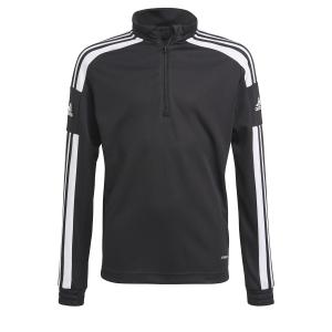 maillot-d-entrainement-enfant-adidas-squadra-21-noir-blanc