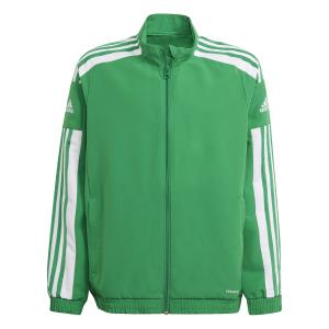 veste-enfant-adidas-squadra-21-presentation-vert-blanc