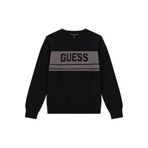 l5yr01-z0140-jblk-pull-col-rond-enfant-guess-jet-black-a996