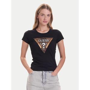 w5bi28-j1314-jblk-t-shirt-col-rond-femme-guess-leo-triangle-jet-black-a996